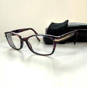 COACH HC 6065 Eyeglasses Frame Only 5288 Confetti Purple 49-17 135 Full Rim